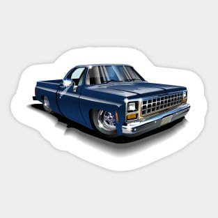 Cartoon lowrider Sticker